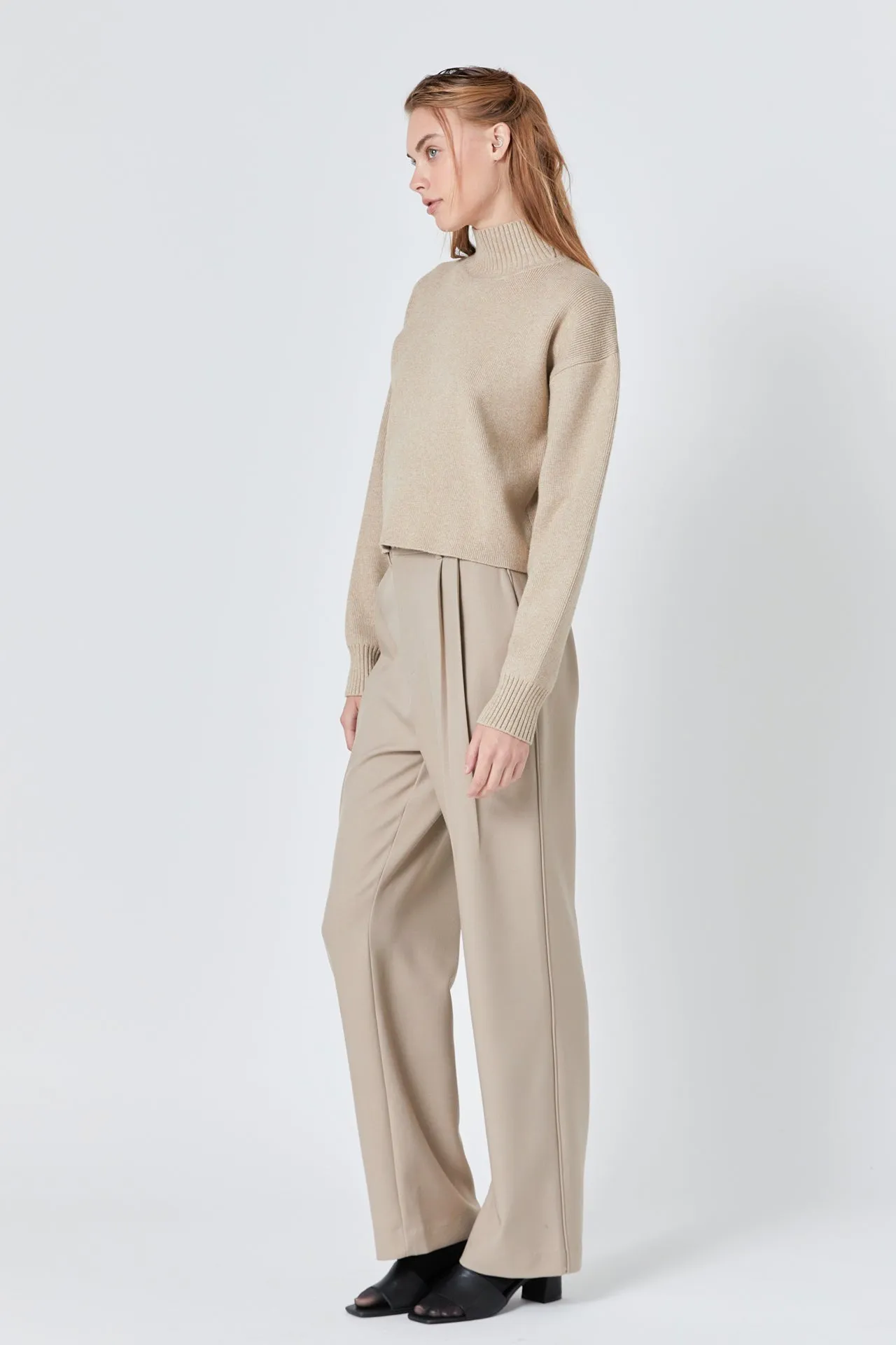 Pleated Wide Trousers sold by Endless Rose product image thumbnail 3