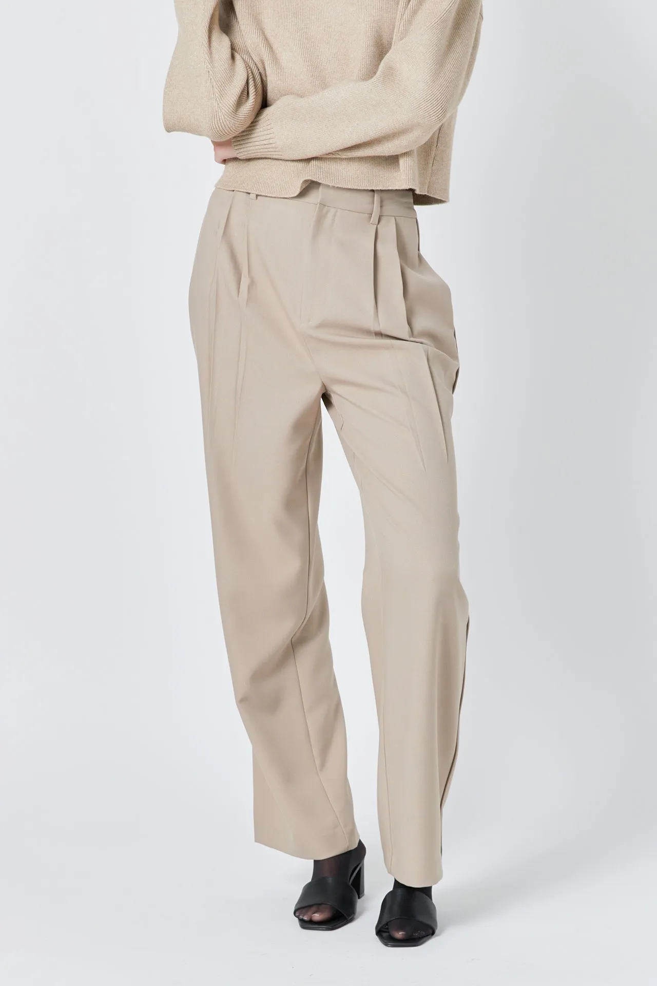 Pleated Wide Trousers sold by Endless Rose product image thumbnail 2
