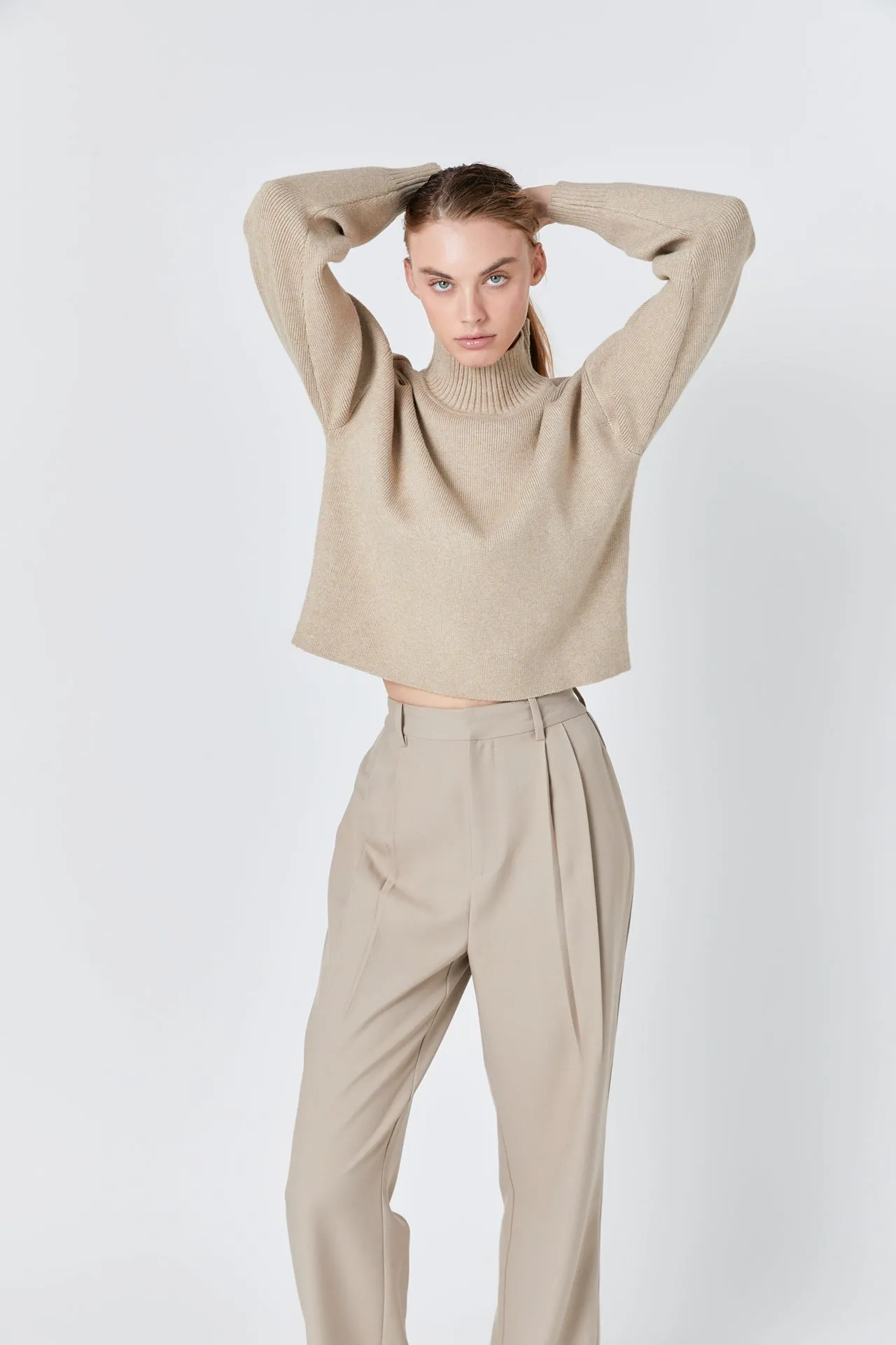 Pleated Wide Trousers sold by Endless Rose product image thumbnail 5