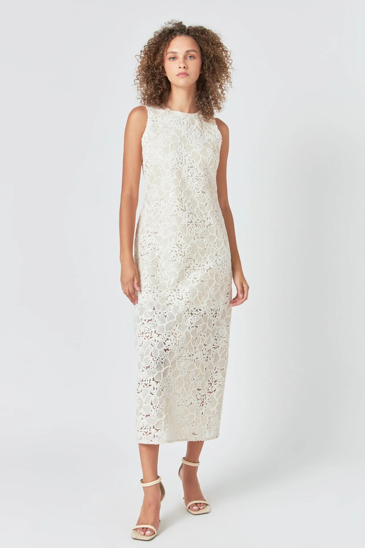 Textured Maxi Dress sold by Endless Rose