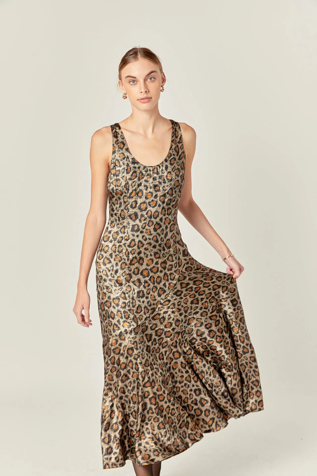 Animal Print Maxi Dress sold by Endless Rose product image thumbnail 5