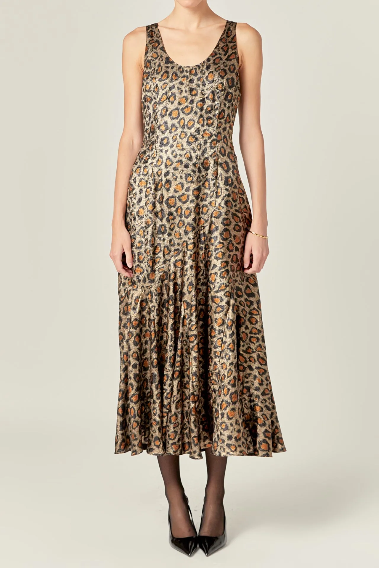 Animal Print Maxi Dress sold by Endless Rose product image thumbnail 2