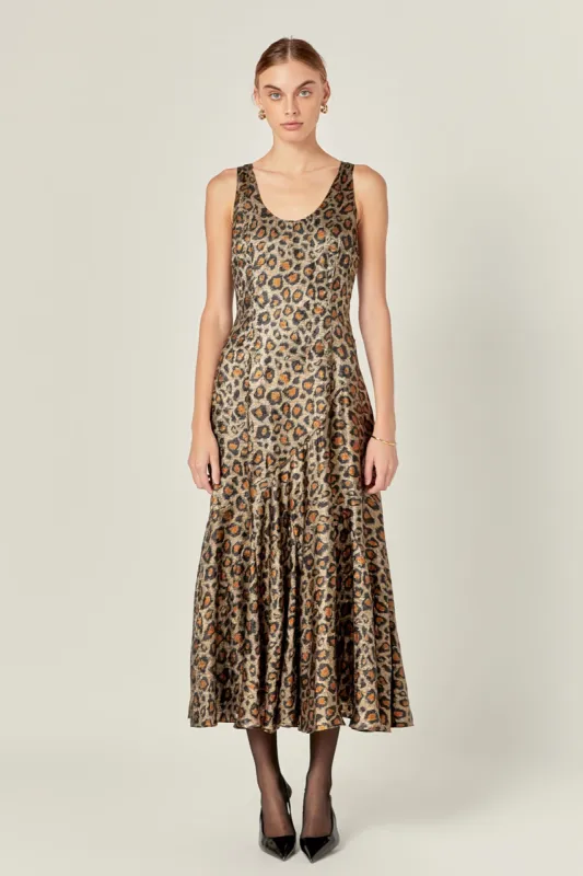 Animal Print Maxi Dress sold by Endless Rose