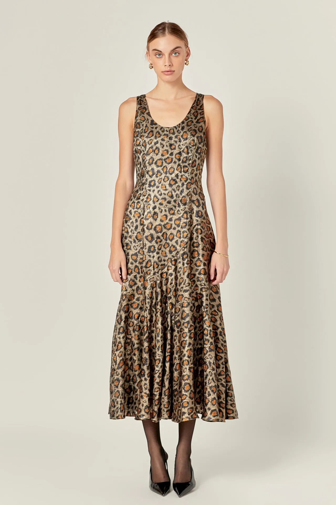 Animal Print Maxi Dress sold by Endless Rose