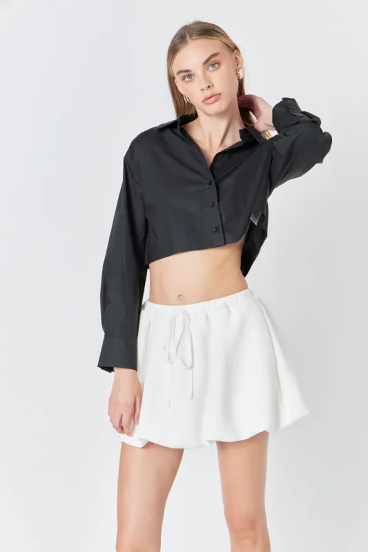 Scuba Balloon Mini Skirt sold by Endless Rose