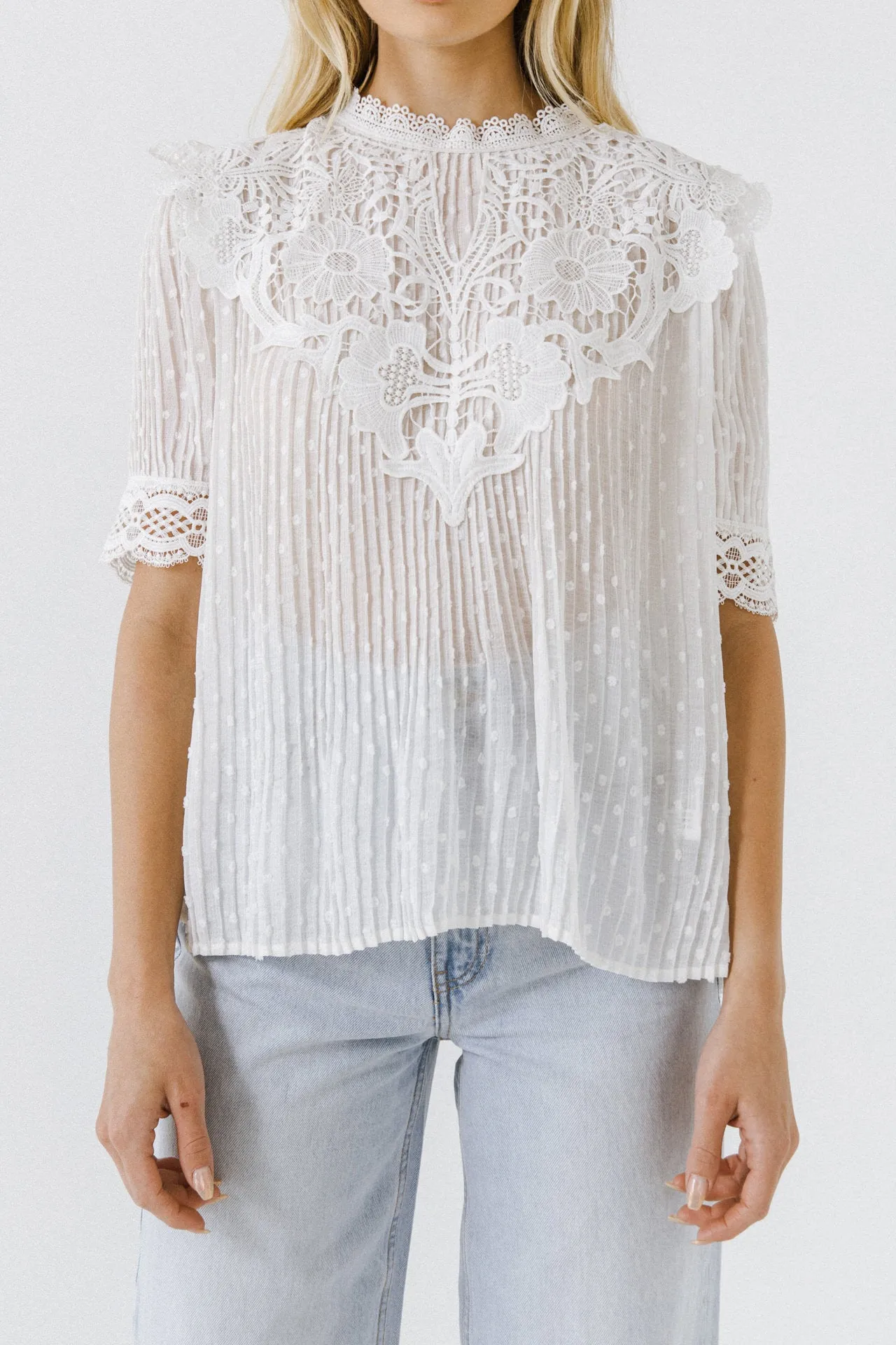 Women Woven Blouse sold by Endless Rose product image thumbnail 2