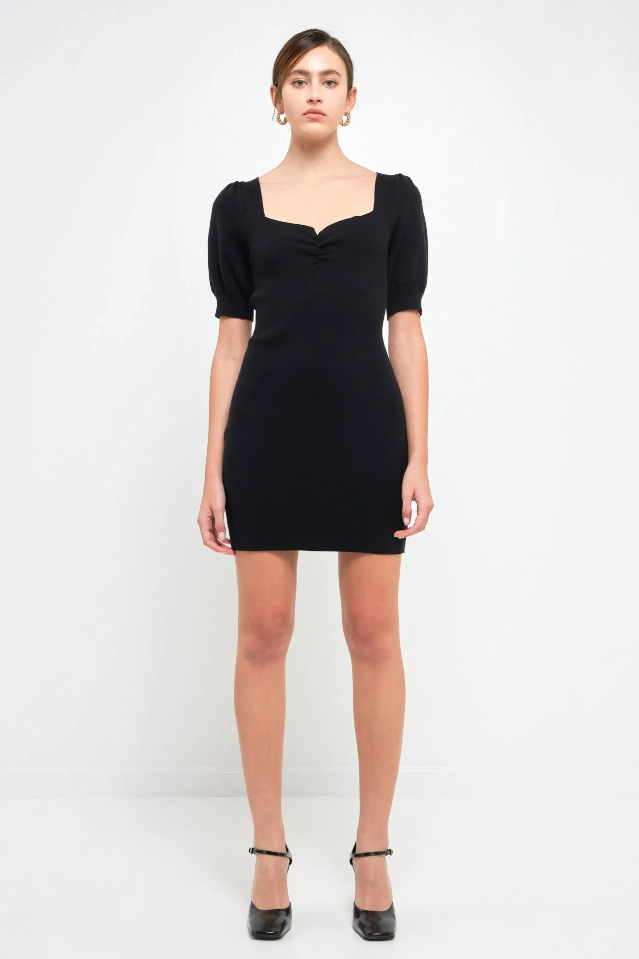 Sweetheart Knit Mini dress sold by Endless Rose