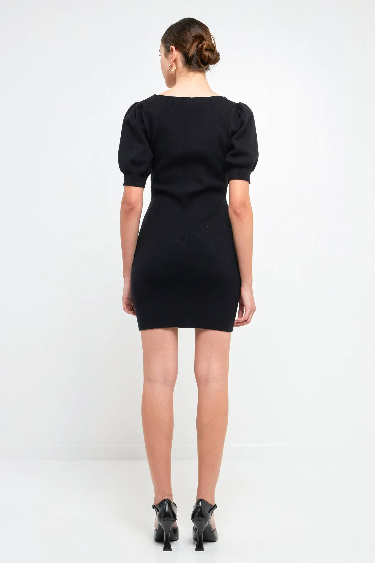 Sweetheart Knit Mini dress sold by Endless Rose product image thumbnail 4