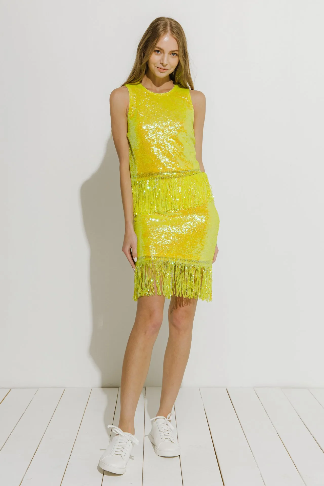 Fringe Sequin Top sold by Endless Rose