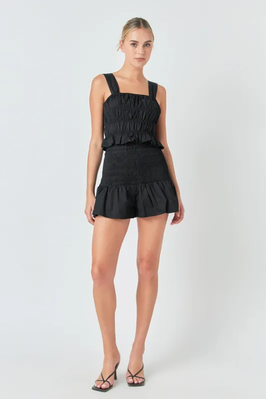 Smocked Ruffle Top sold by Endless Rose