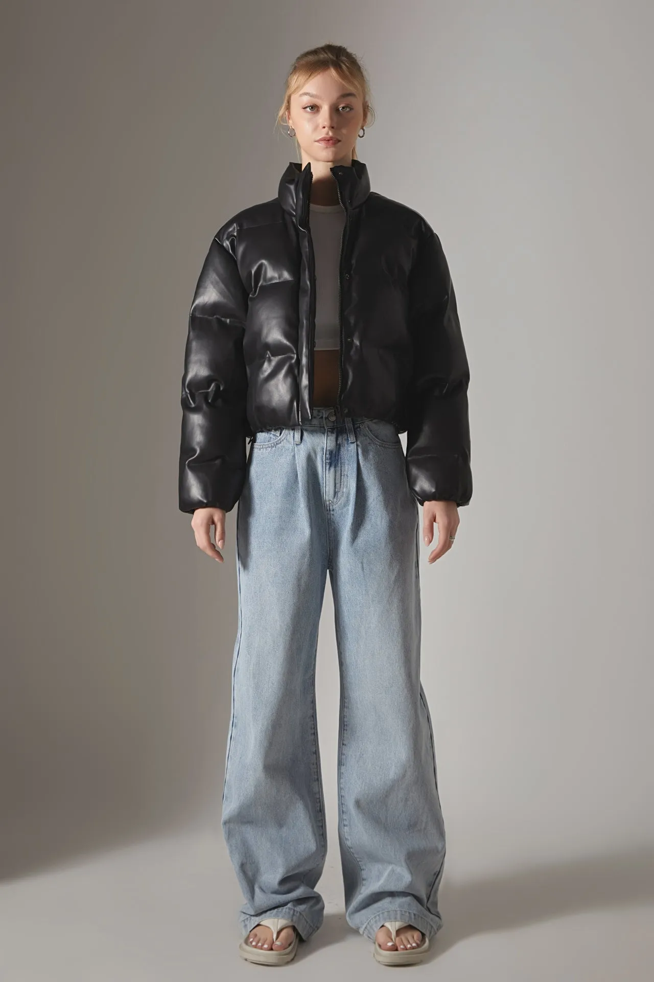 Cropped Puffer Jacket sold by Endless Rose