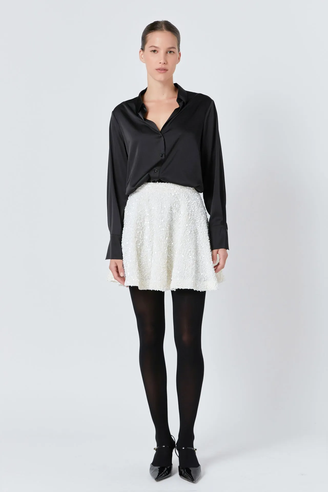 Sequin Mini Skirt sold by Endless Rose