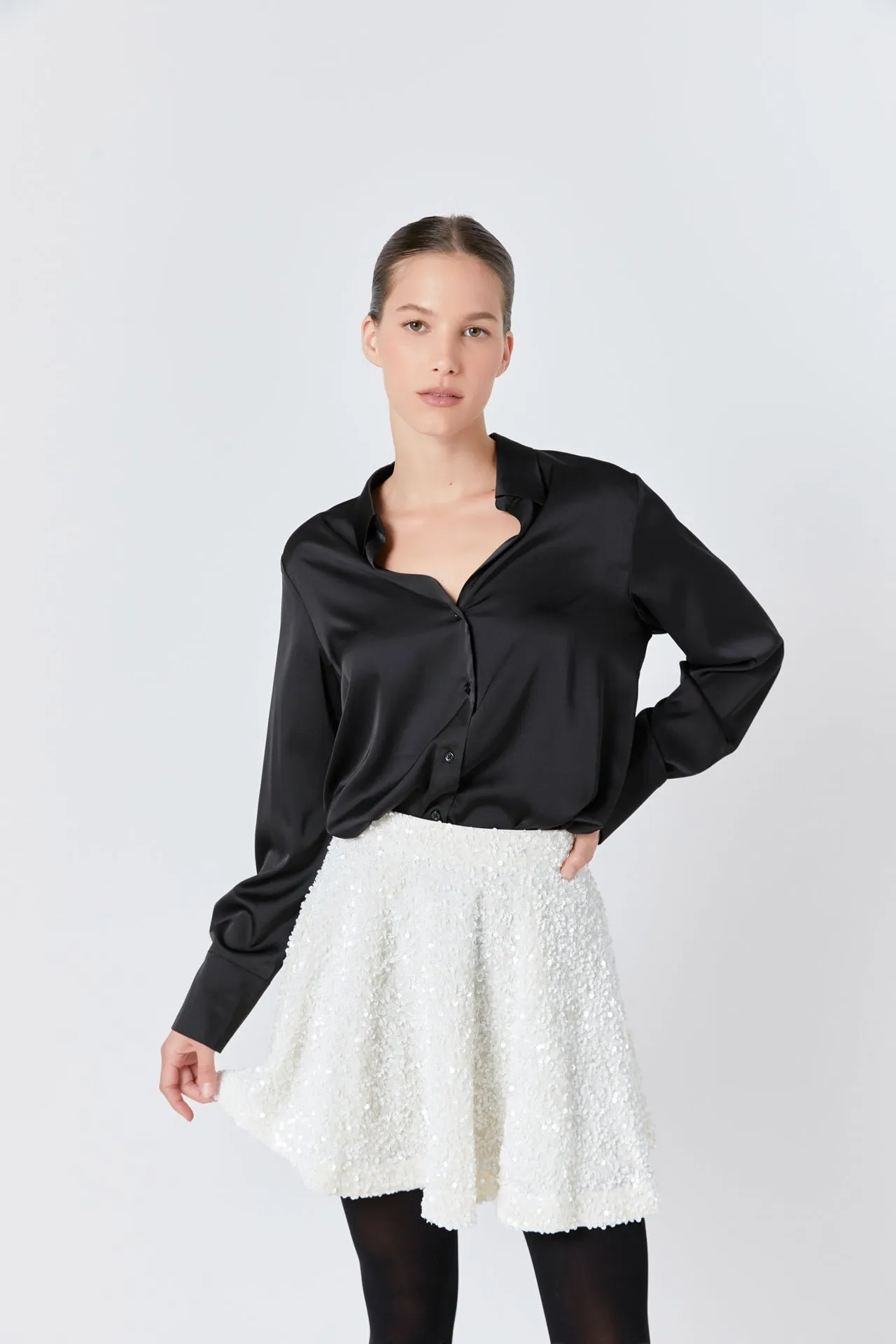 Sequin Mini Skirt sold by Endless Rose product image thumbnail 5