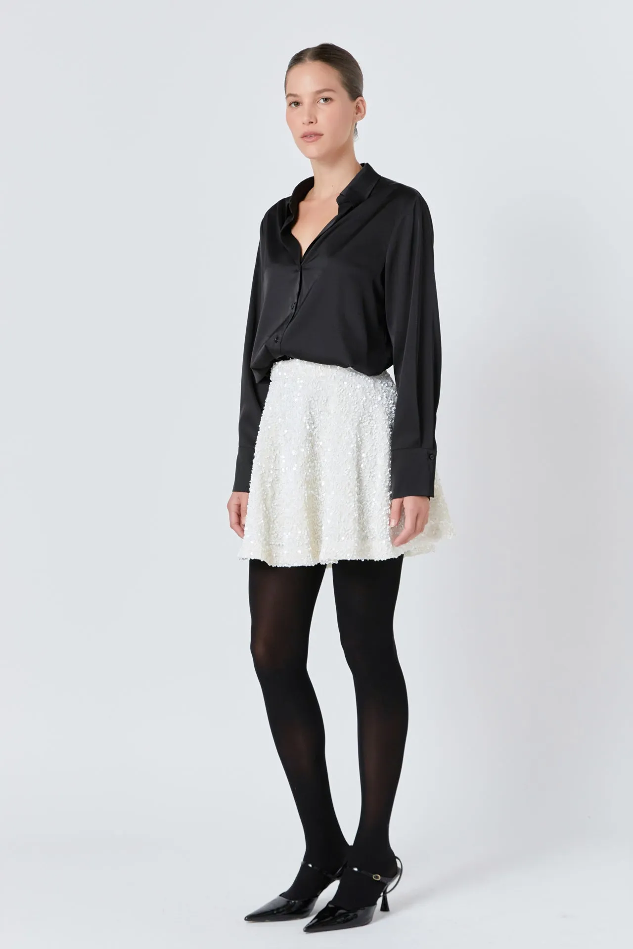 Sequin Mini Skirt sold by Endless Rose product image thumbnail 3