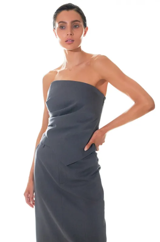 Draped Corset Top sold by Endless Rose