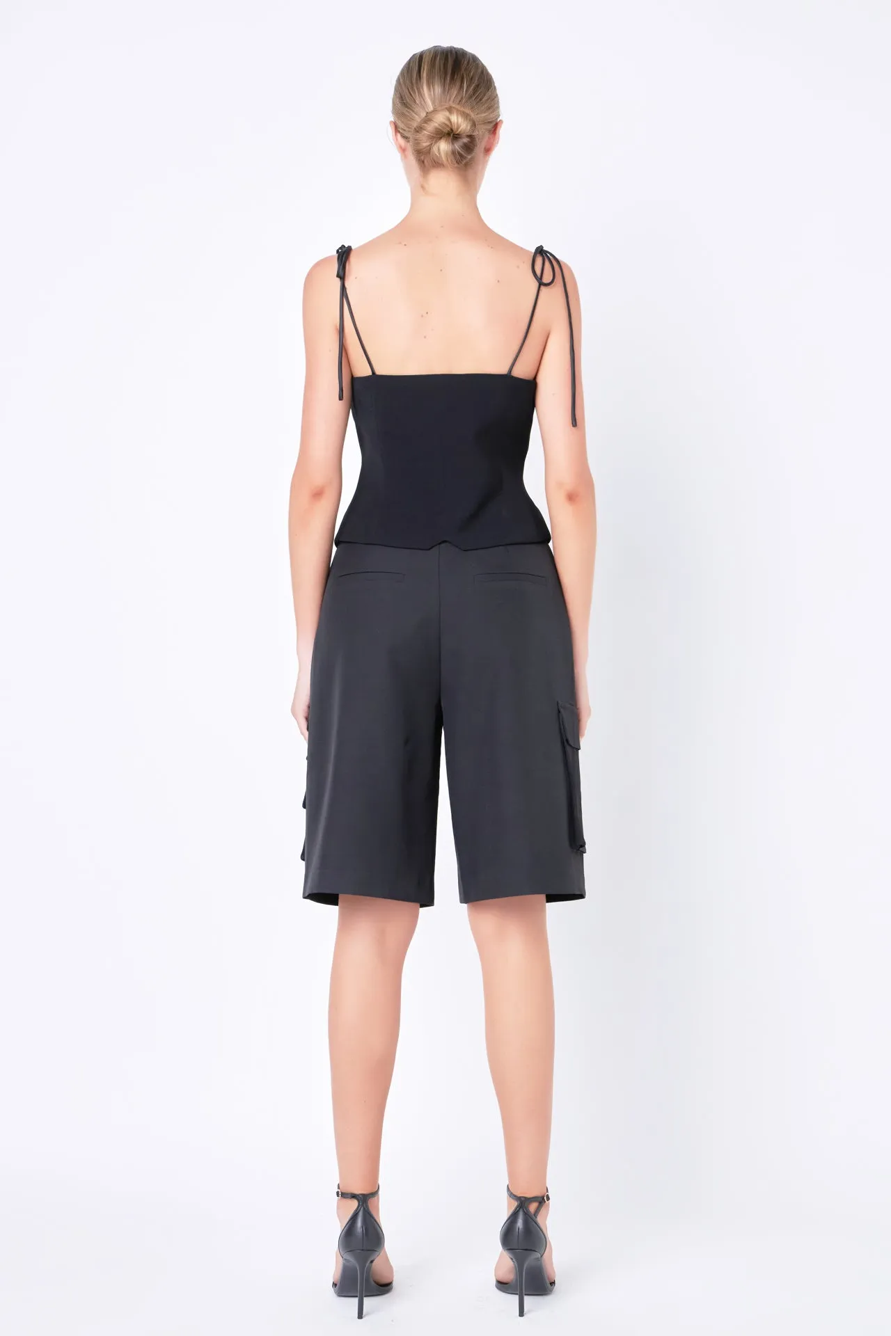 Strappy Bow Fitted Vest sold by Endless Rose product image thumbnail 5