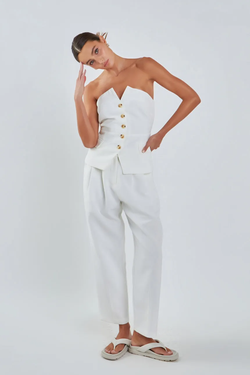 Sleeveless Bustier Vest sold by Endless Rose product image thumbnail 3