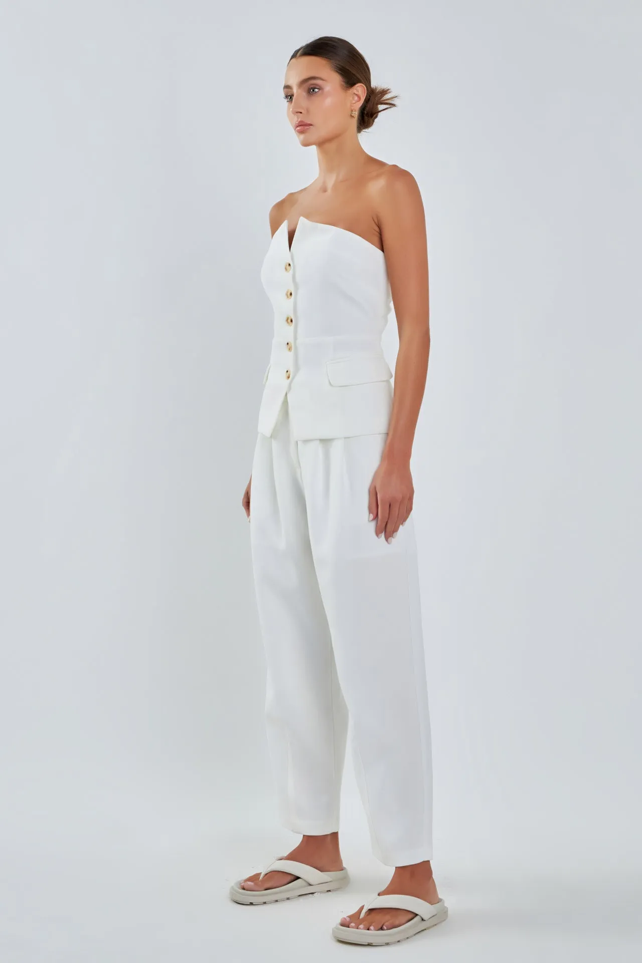 Sleeveless Bustier Vest sold by Endless Rose product image thumbnail 4