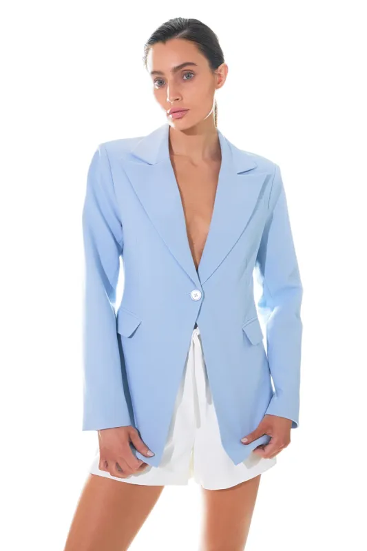 One Button Fitted Blazer sold by Endless Rose