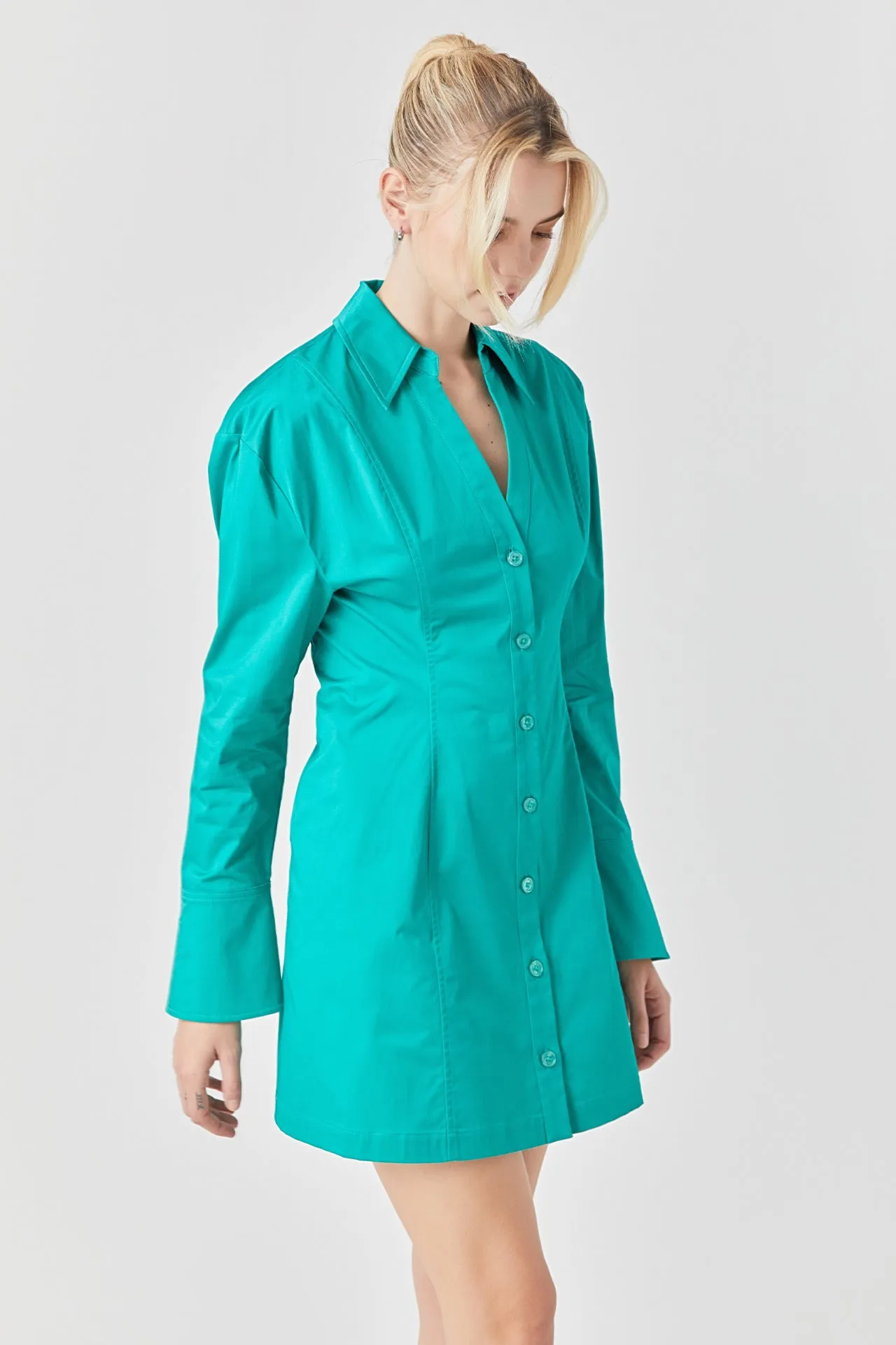 Cotton Shirt Dress sold by Endless Rose product image thumbnail 3