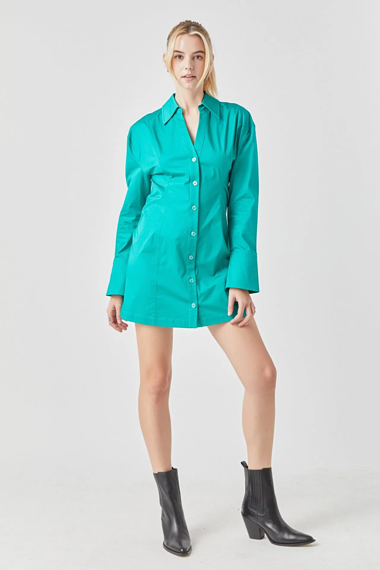 Cotton Shirt Dress sold by Endless Rose product image thumbnail 4