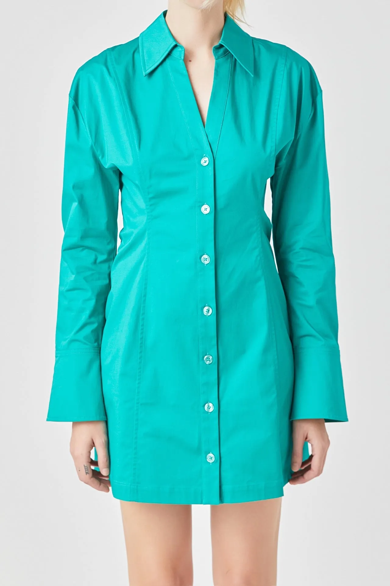 Cotton Shirt Dress sold by Endless Rose product image thumbnail 5