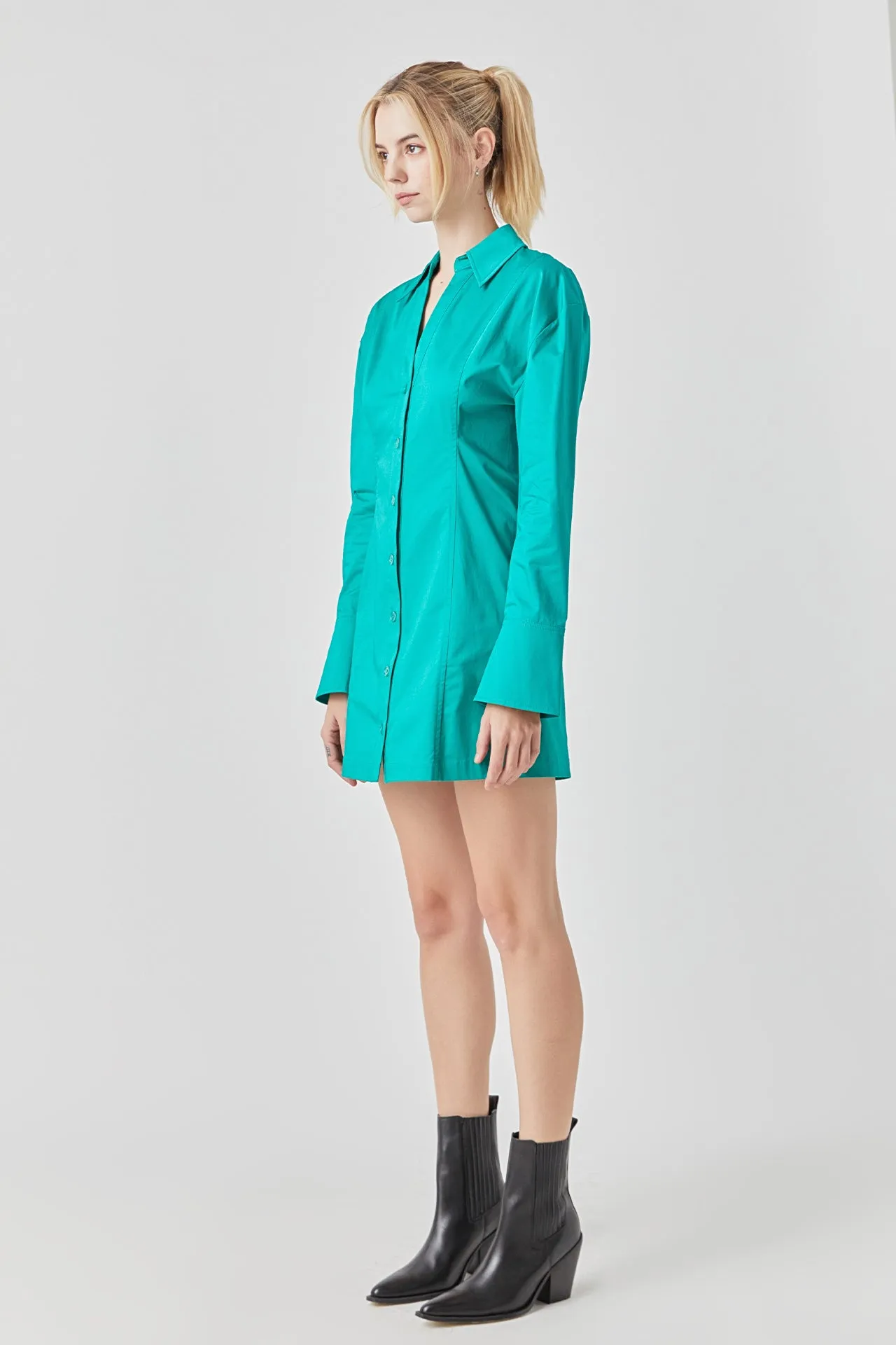 Cotton Shirt Dress sold by Endless Rose product image thumbnail 2