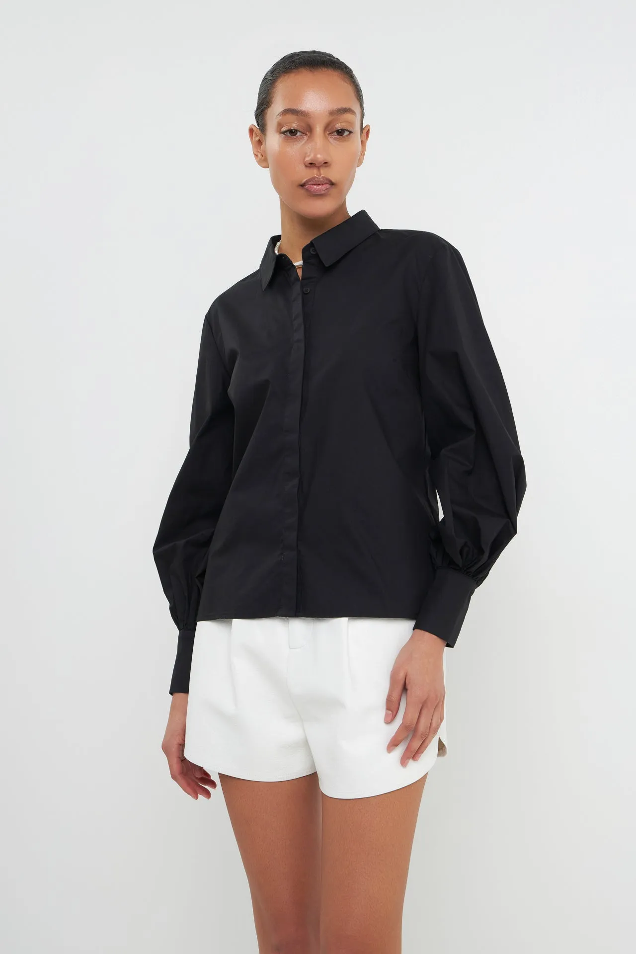 Backless Long Sleeve Shirt sold by Endless Rose product image thumbnail 4
