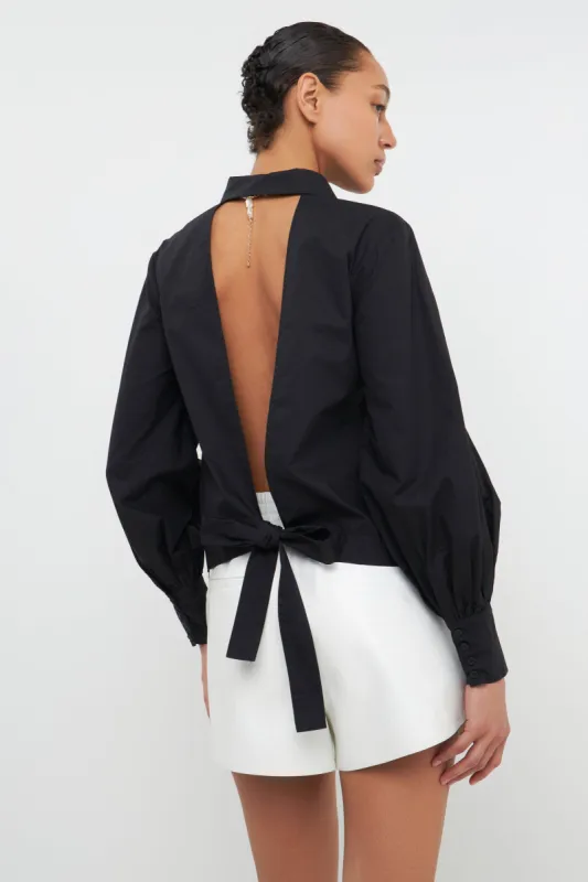 Backless Long Sleeve Shirt made by Endless Rose