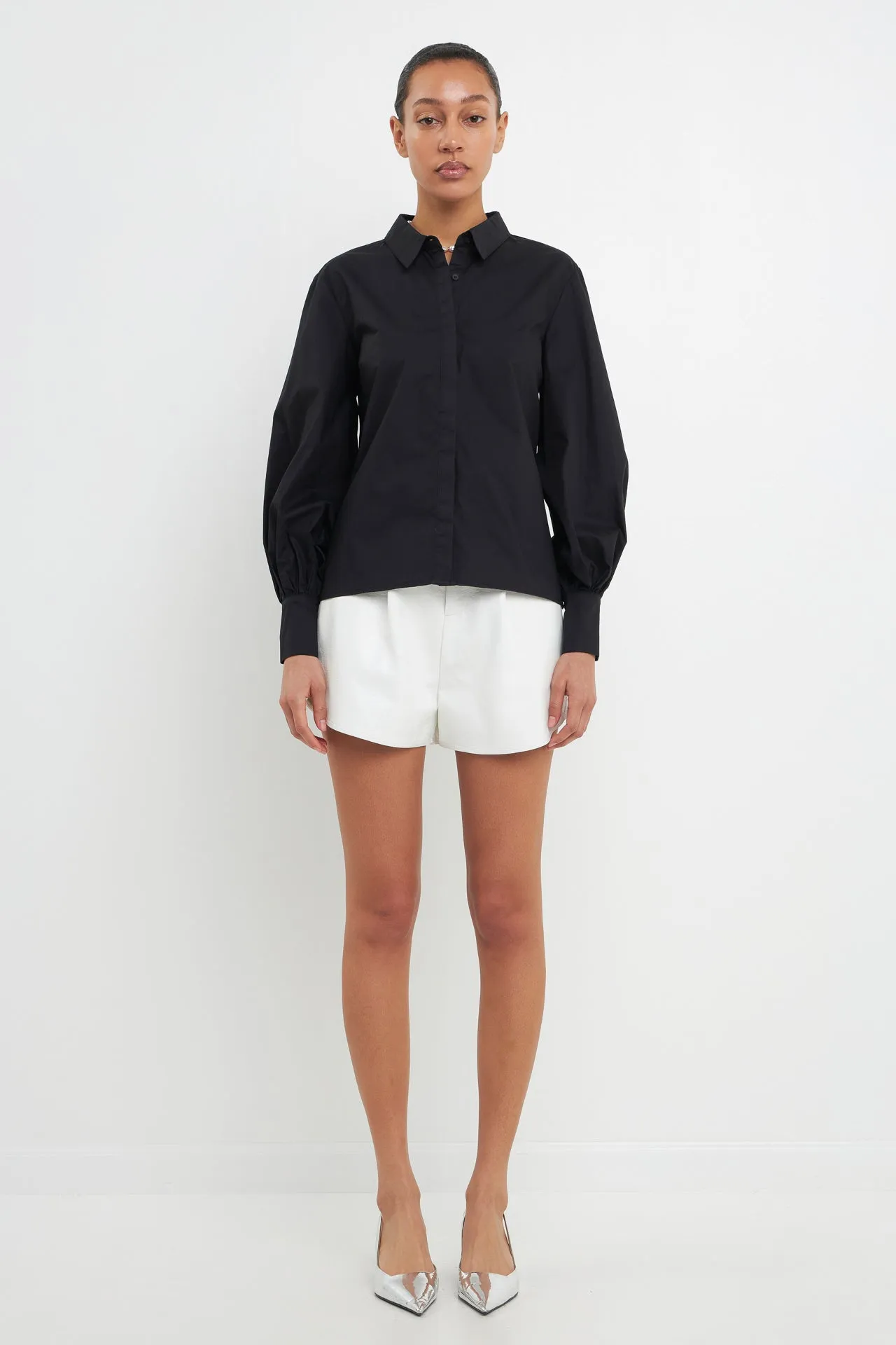 Backless Long Sleeve Shirt sold by Endless Rose product image thumbnail 2