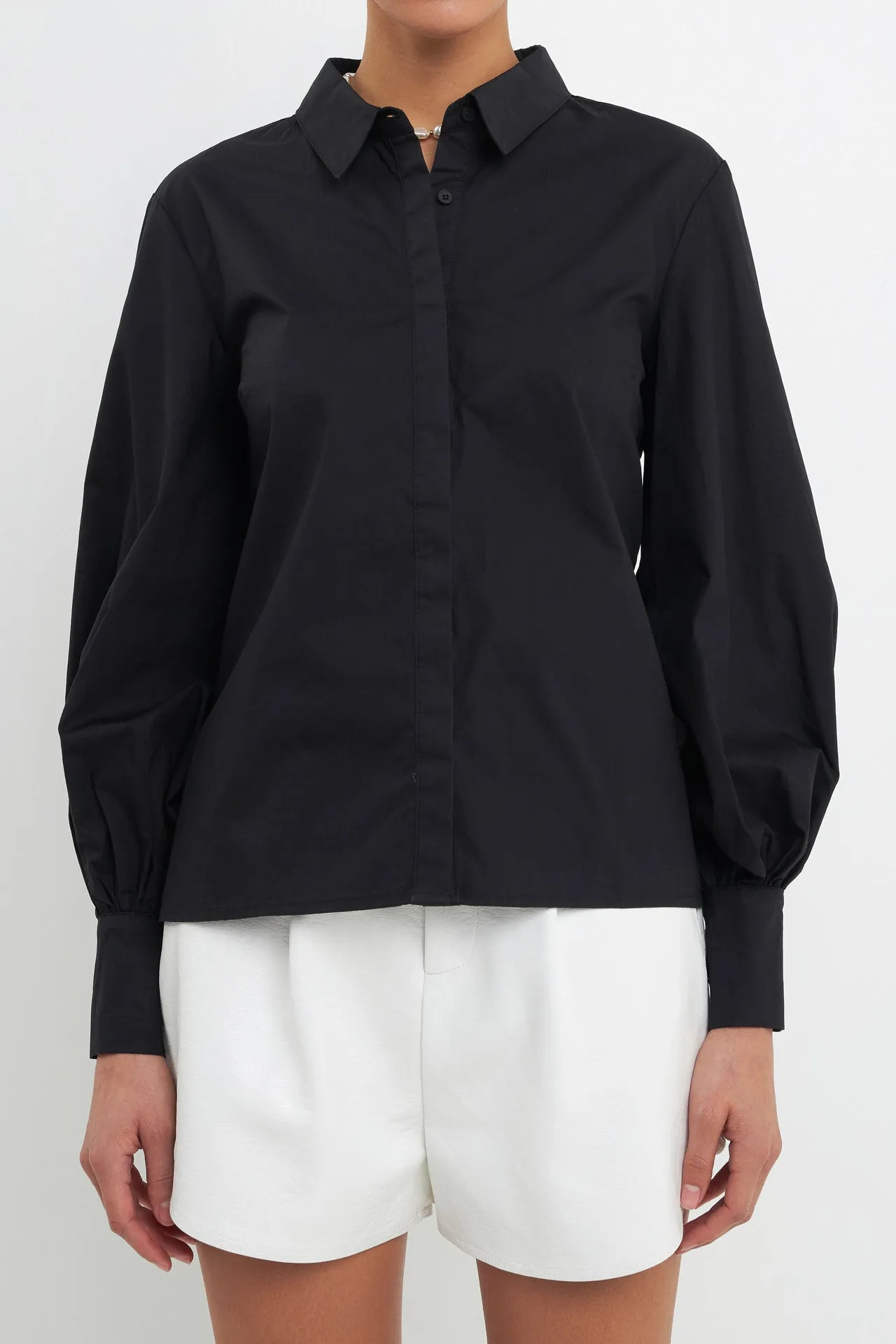 Backless Long Sleeve Shirt sold by Endless Rose product image thumbnail 3