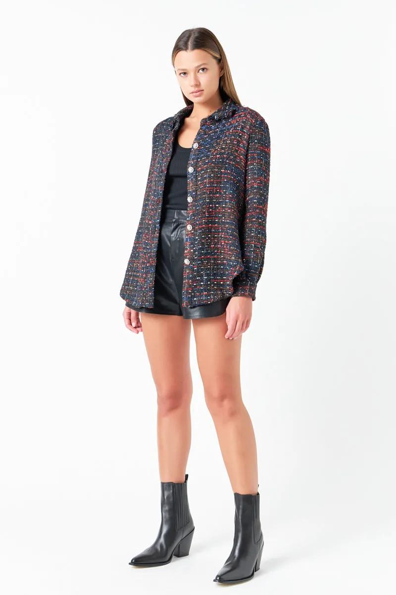 Tweed Shirting sold by Endless Rose product image thumbnail 4