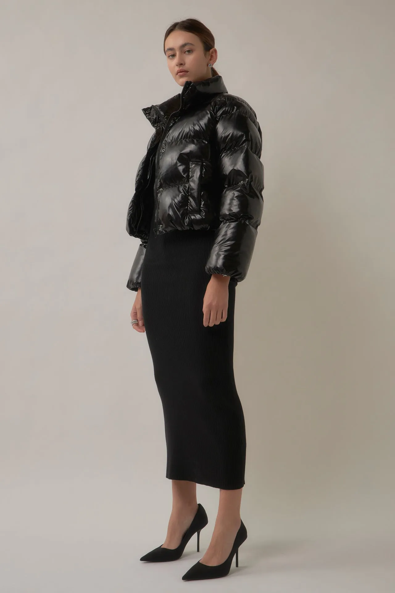 Cropped Puffer Jacket sold by Endless Rose product image thumbnail 3