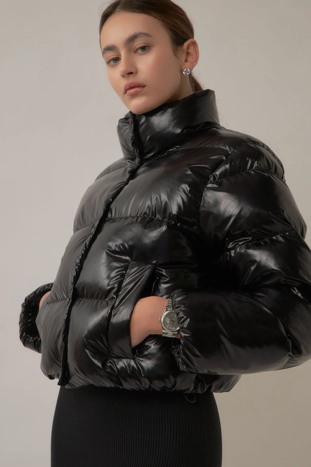 Cropped Puffer Jacket sold by Endless Rose product image thumbnail 2