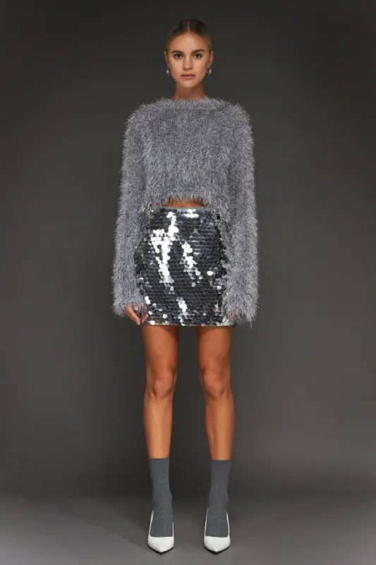 Sequin Mini Skirt sold by Endless Rose