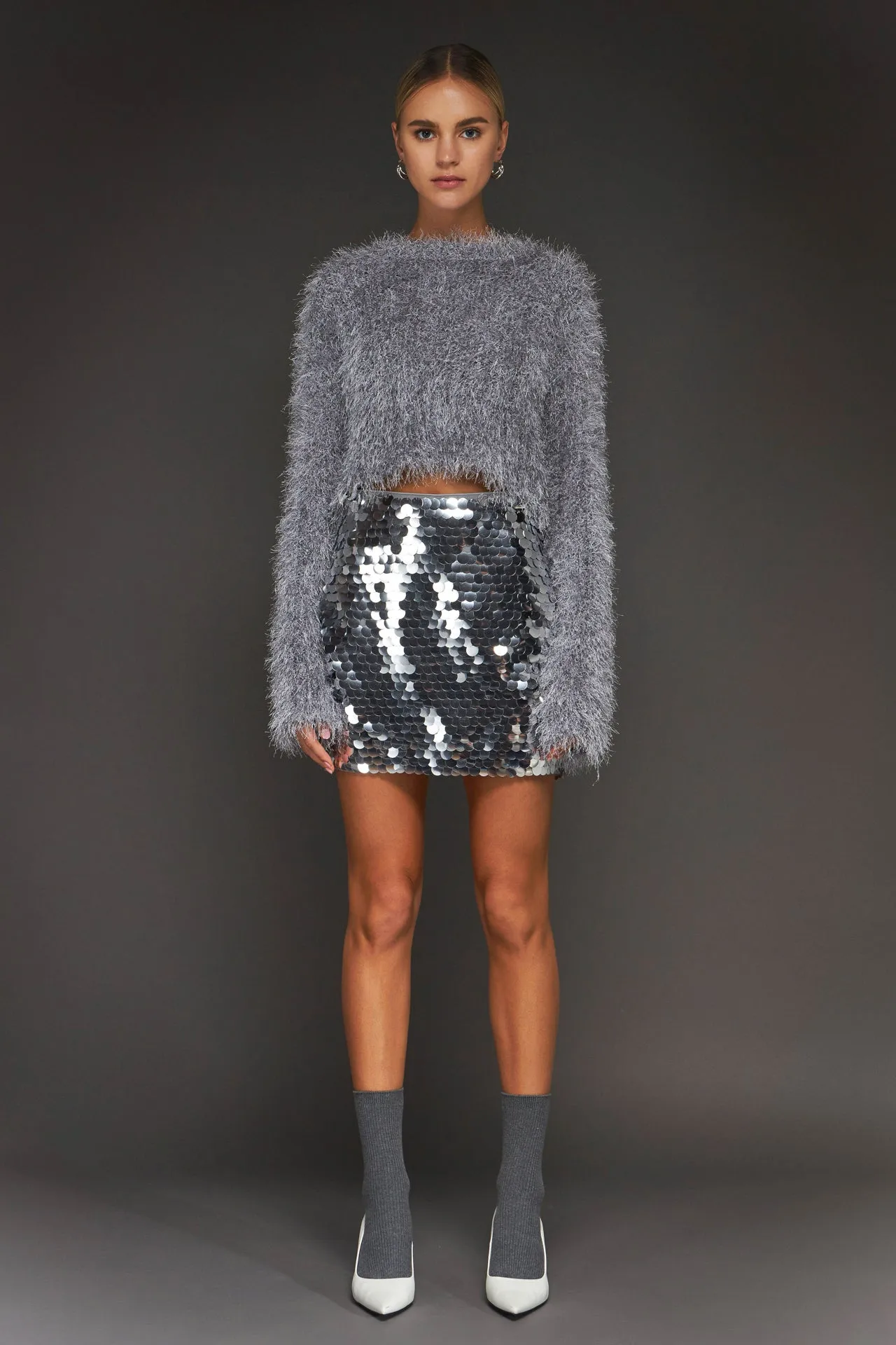 Sequin Mini Skirt sold by Endless Rose