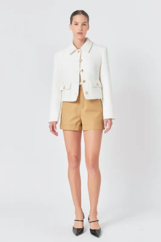 Boucle Tweed Jacket sold by Endless Rose