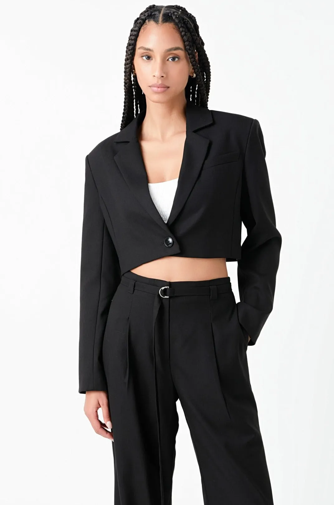 Oversized Cropped Blazer sold by Endless Rose product image thumbnail 5