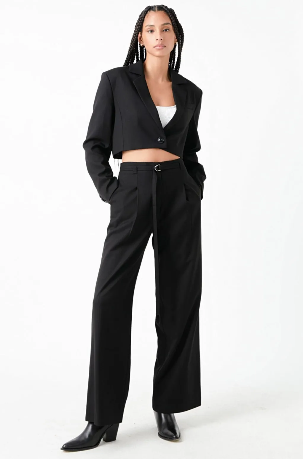 Oversized Cropped Blazer sold by Endless Rose product image thumbnail 2
