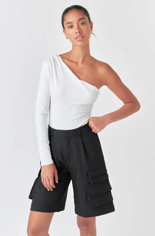 Asymmetric Bodysuit sold by Endless Rose