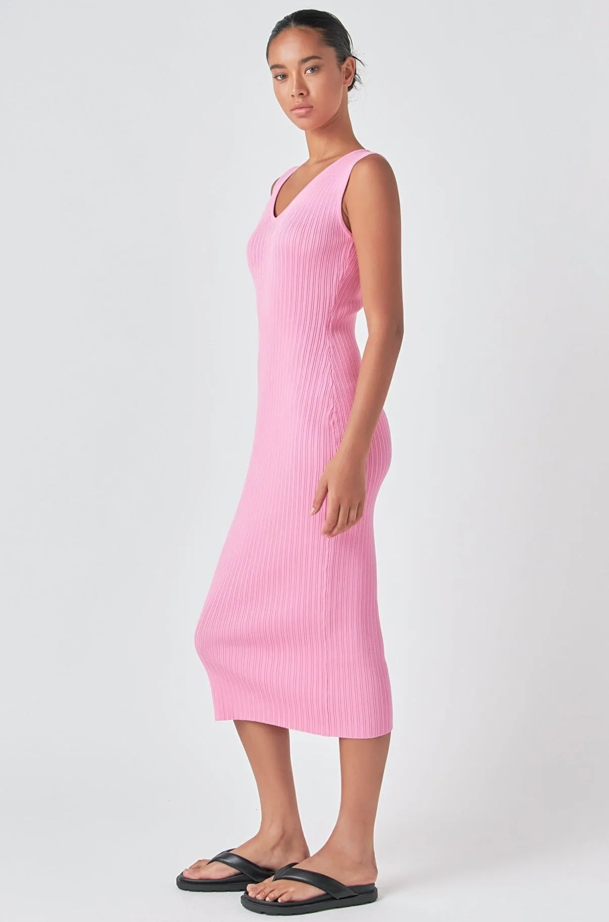 Ribbed Sleeveless Maxi Dress sold by Endless Rose product image thumbnail 2