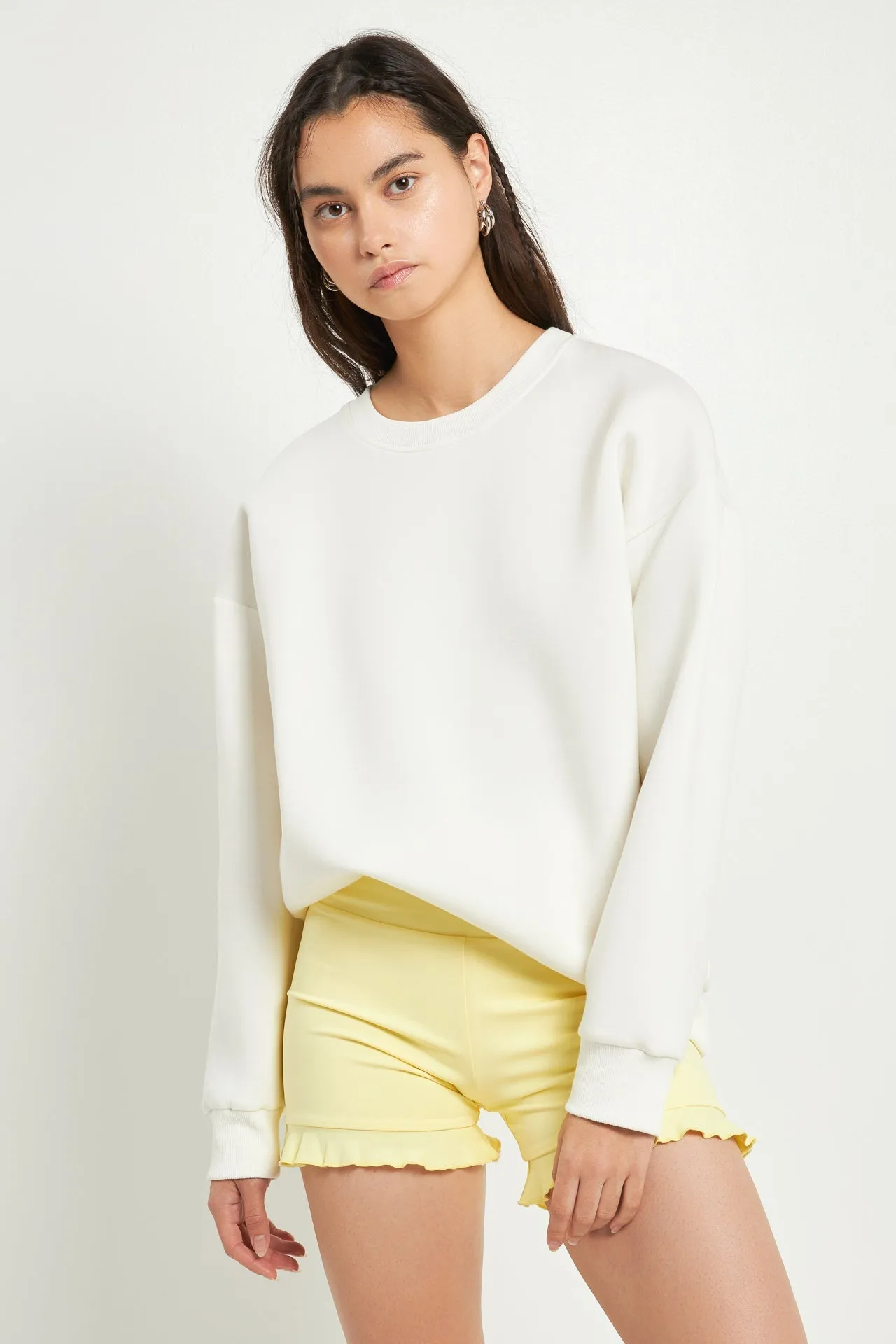 Biker Shorts with Ruffle sold by Endless Rose