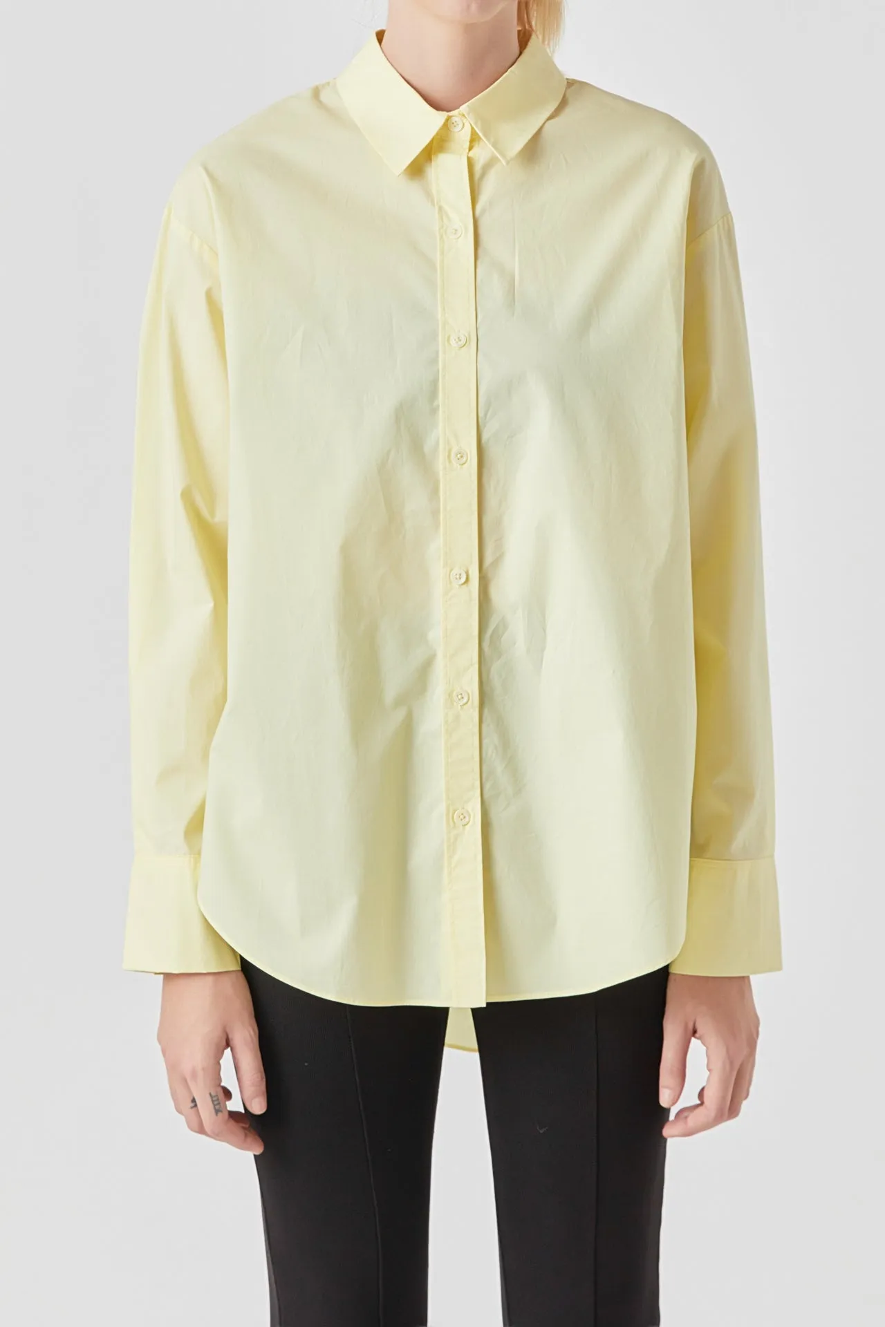 Oversize Collared Shirt sold by Endless Rose product image thumbnail 2