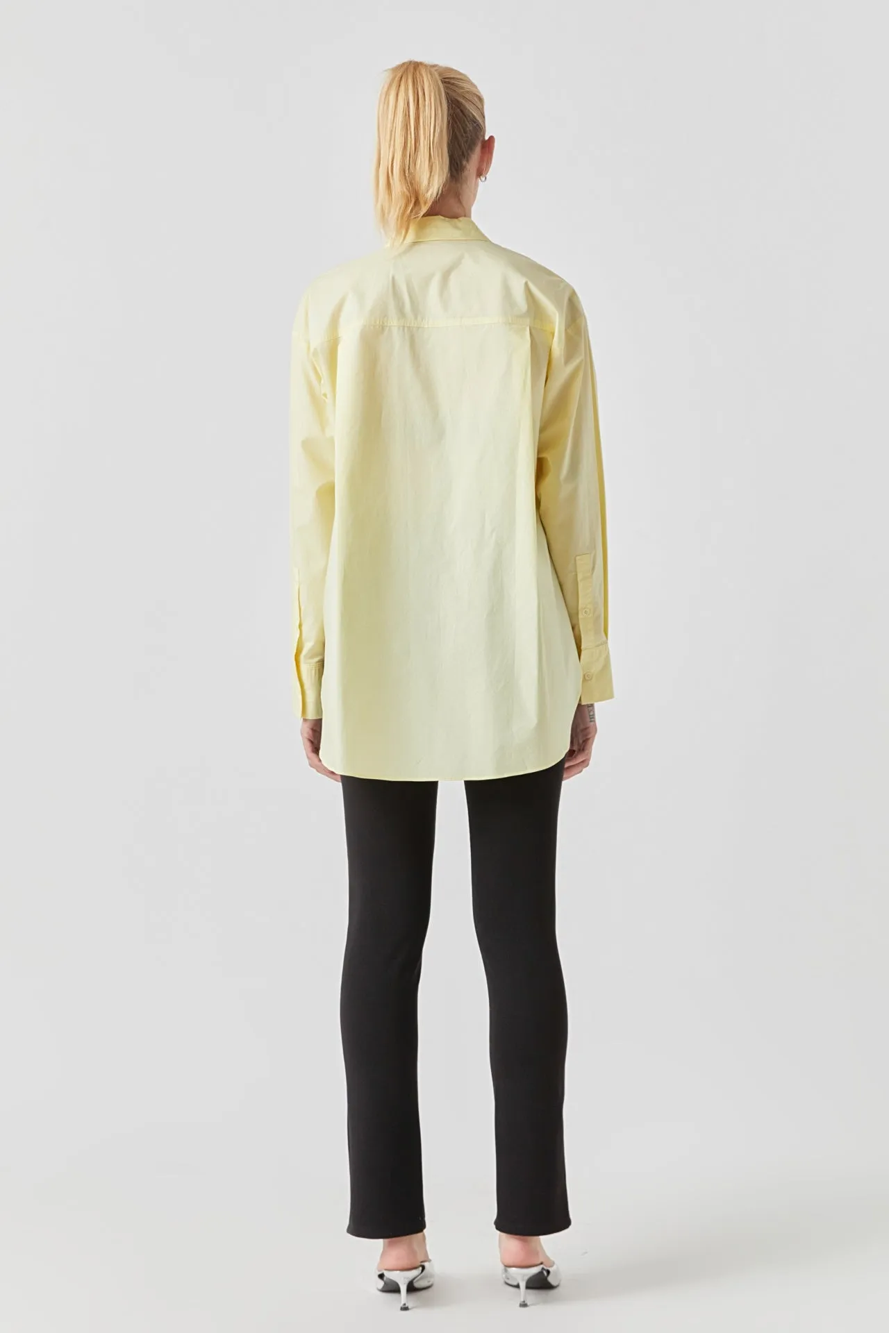 Oversize Collared Shirt sold by Endless Rose product image thumbnail 4