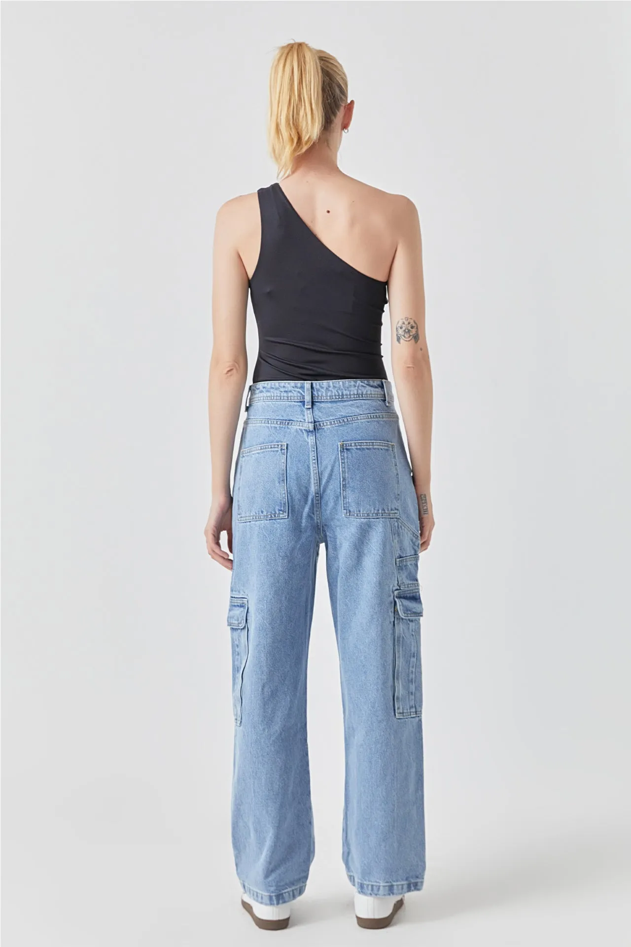 Cut Out Asymmetric Bodysuit sold by Endless Rose product image thumbnail 5