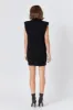 Mock Neck Sleeveless Knit Mini Dress sold by Endless Rose
