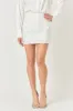Floral Sequins Mini Skirt sold by Endless Rose