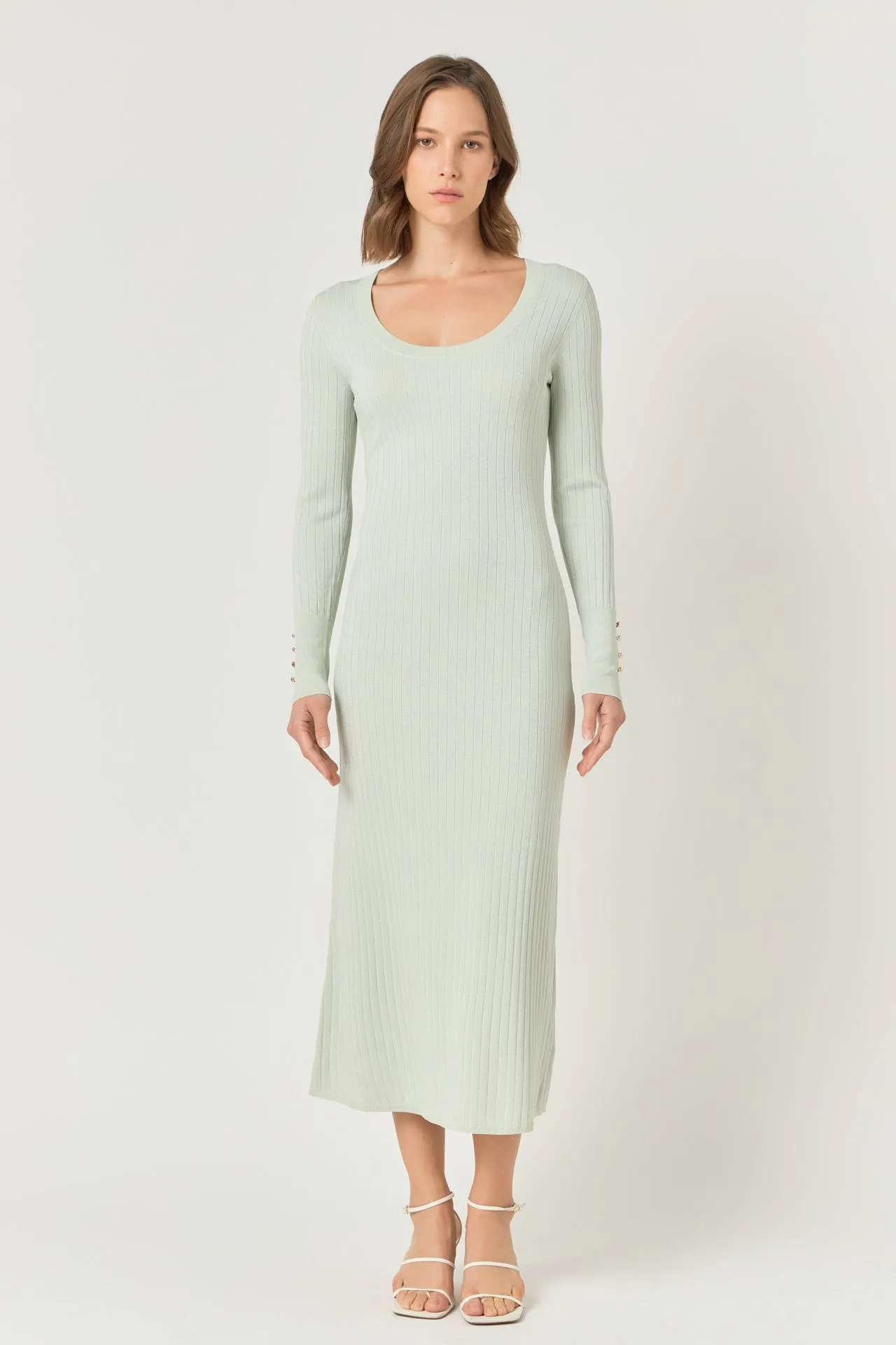 Lurex Sweater Midi Dress sold by Endless Rose