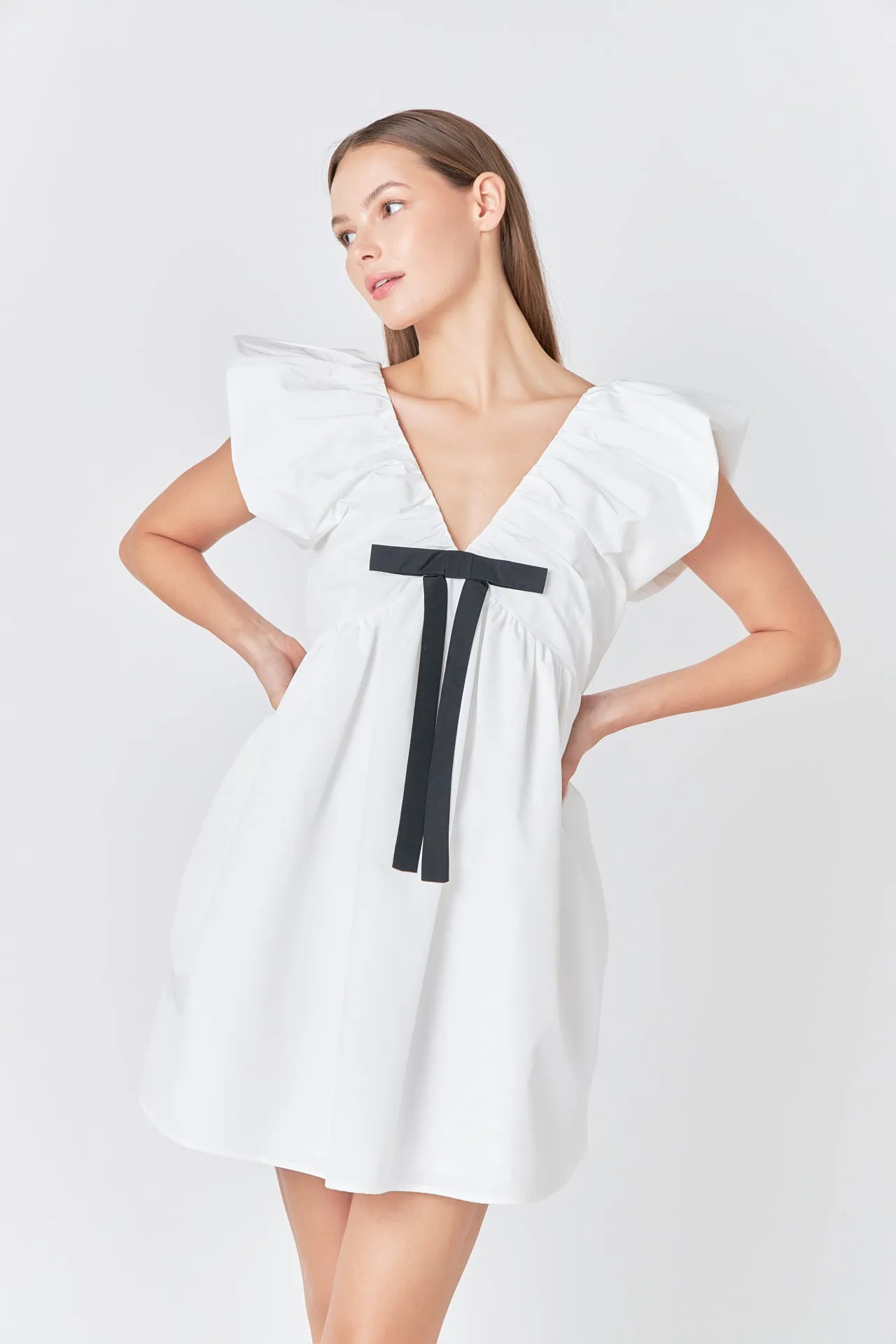 Combo Bow Mini Dress sold by Endless Rose product image thumbnail 5