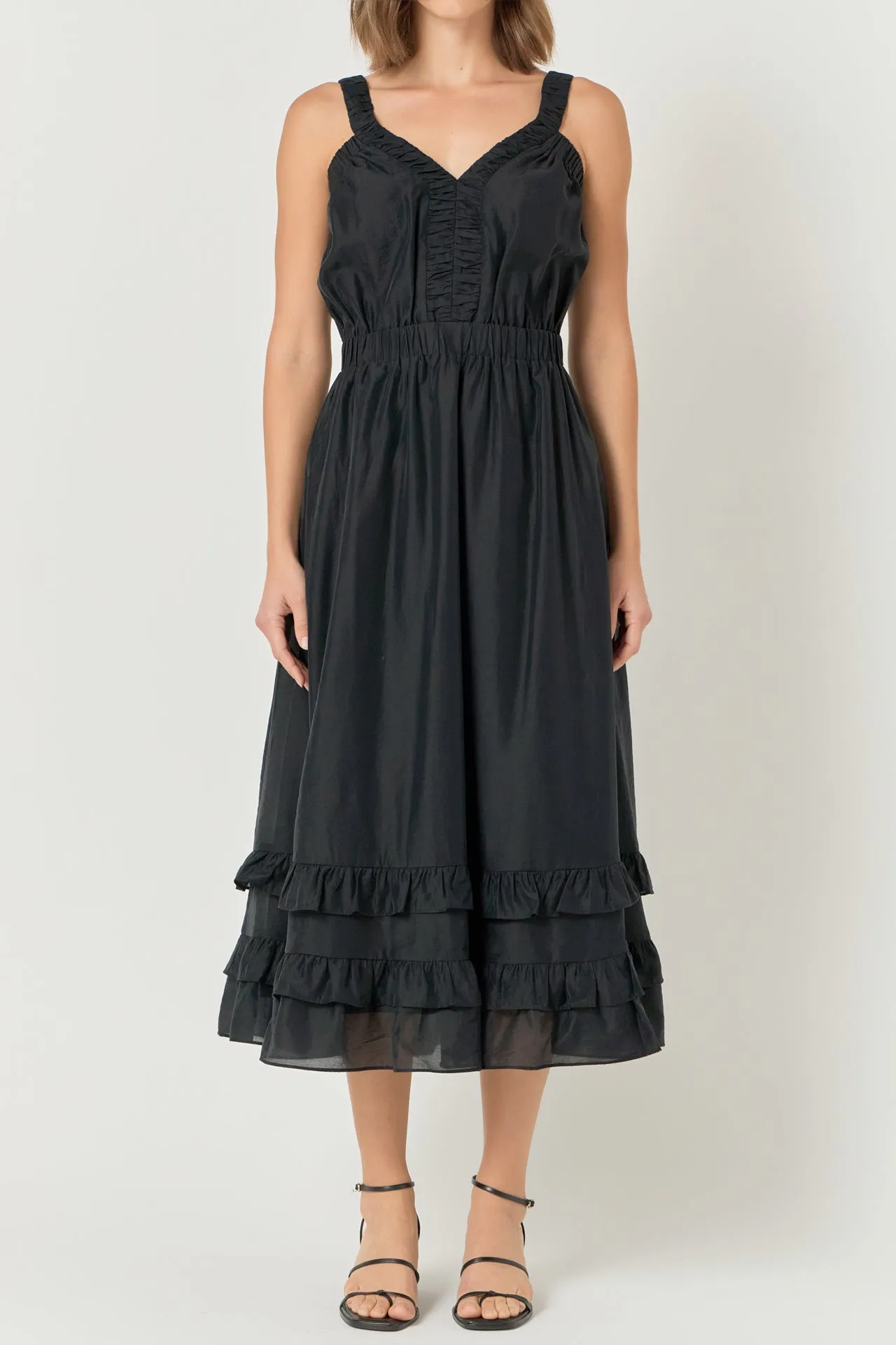 Ruffled Maxi Dress sold by Endless Rose product image thumbnail 2